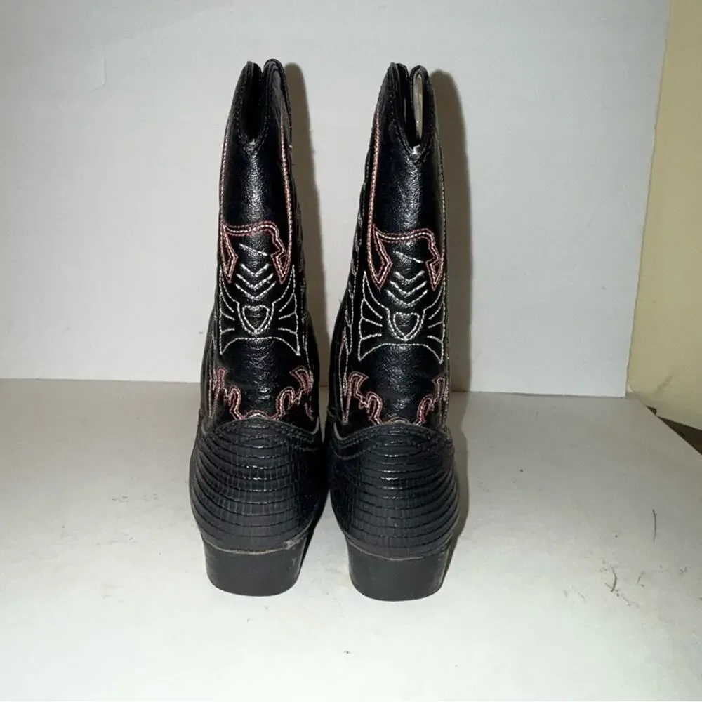 DURANGO classic western alligator skin style cowboy boots 3